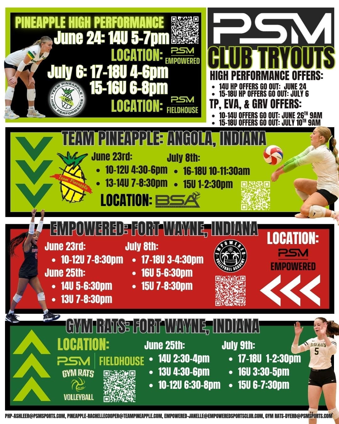 Tryouts 27, Open Level Clinic, (1)